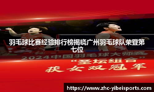 羽毛球比赛经验排行榜揭晓广州羽毛球队荣登第七位